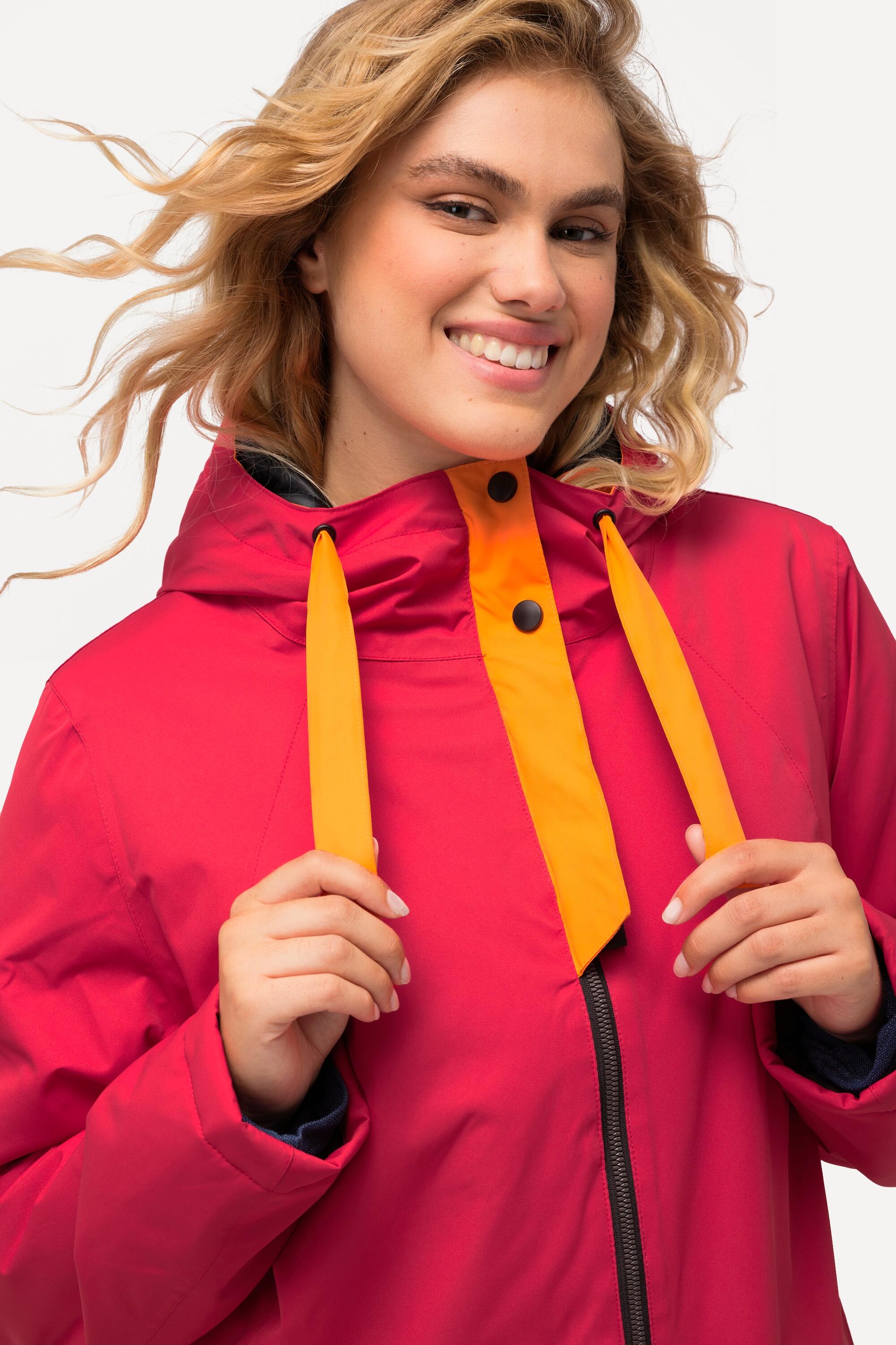 Femme Veste outdoor HYPRAR tissu imperméable fermeture à glissière à double sens 3/6