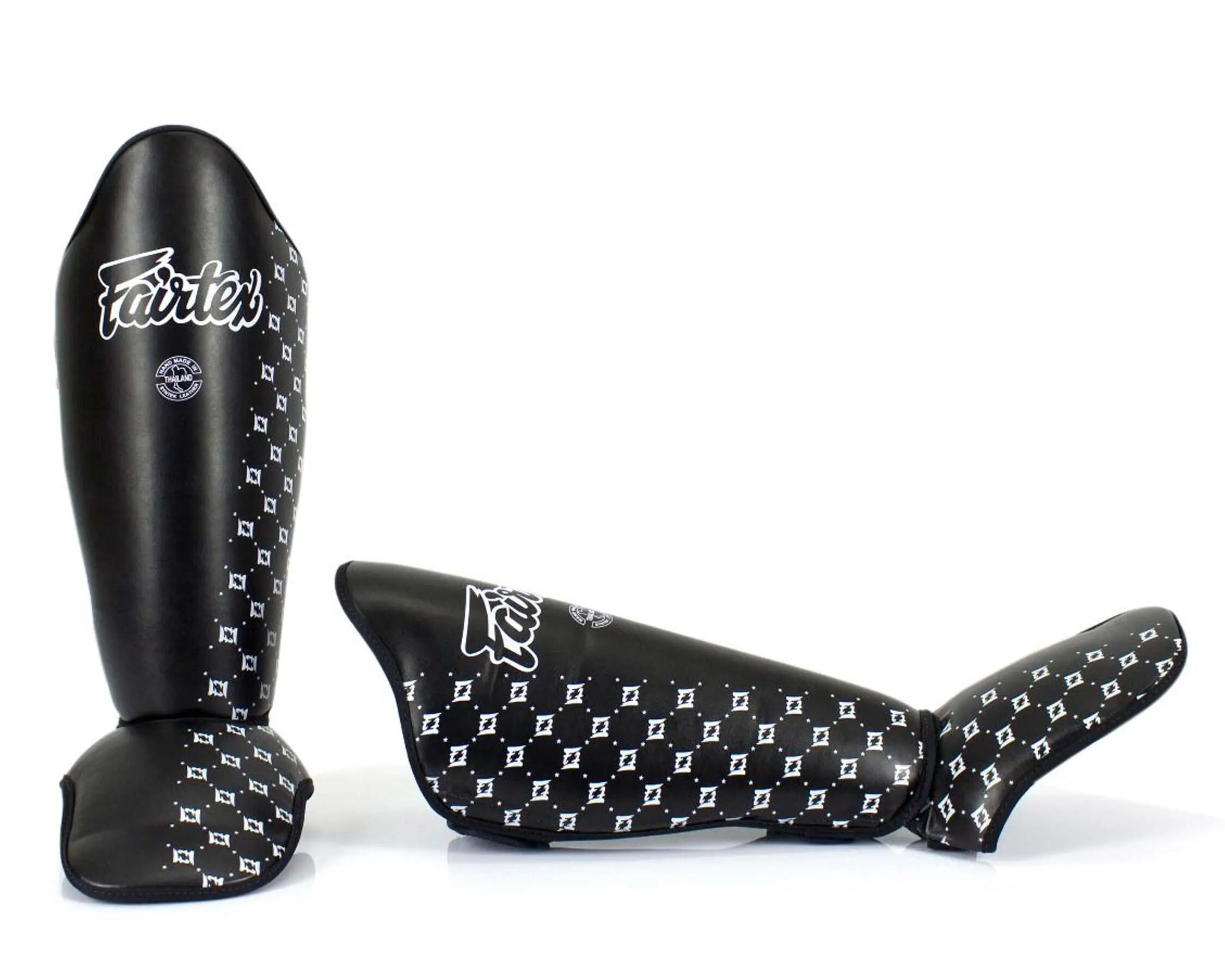 Protection tibia et cou-de-pied - Muay Thai - Unisexe - SP5 - Noir 2/4