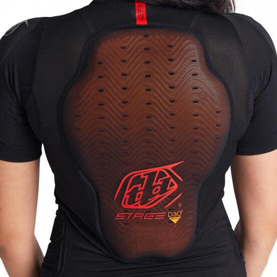 Dorsale Manches courtes TROY LEE Stage Ghost D3O XL Black 2/3