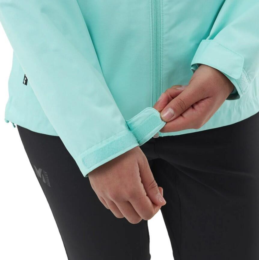 Veste Légère Imperméable Millet "Fitz Roy III Jkt W" L Bleu Vert 6/7