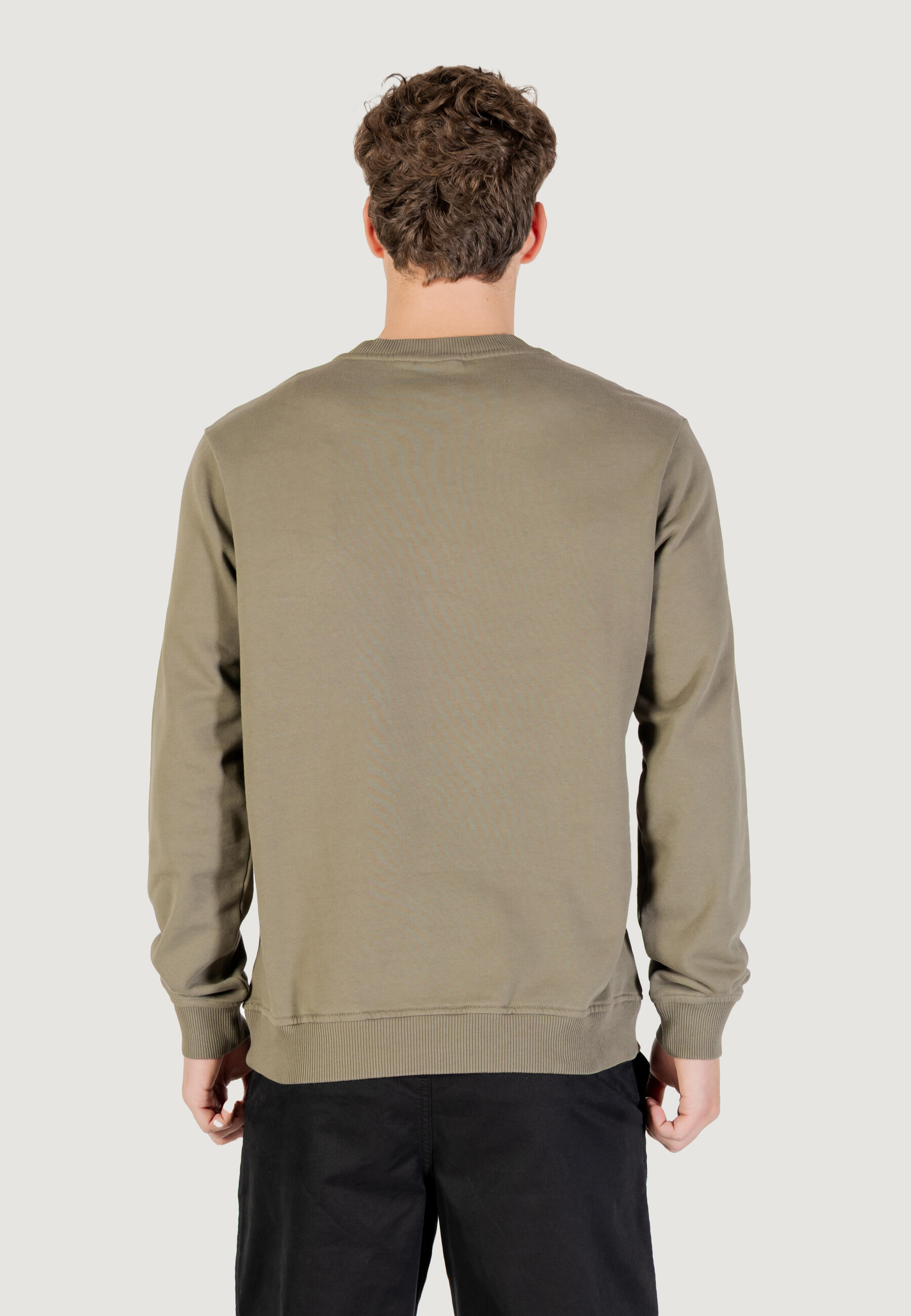 sweat-shirt BALIS CREW 1 HOMME vert fonce 2/5