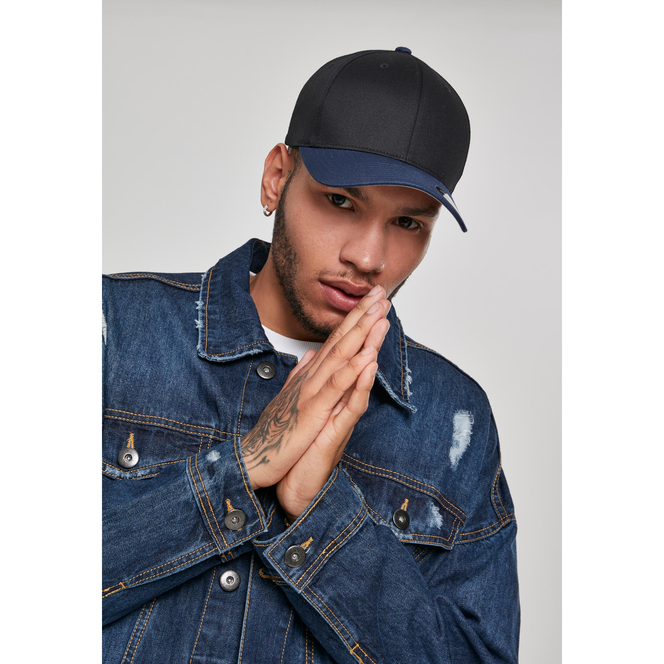 Cap Flexfit wooly combed 2-tone 5/7