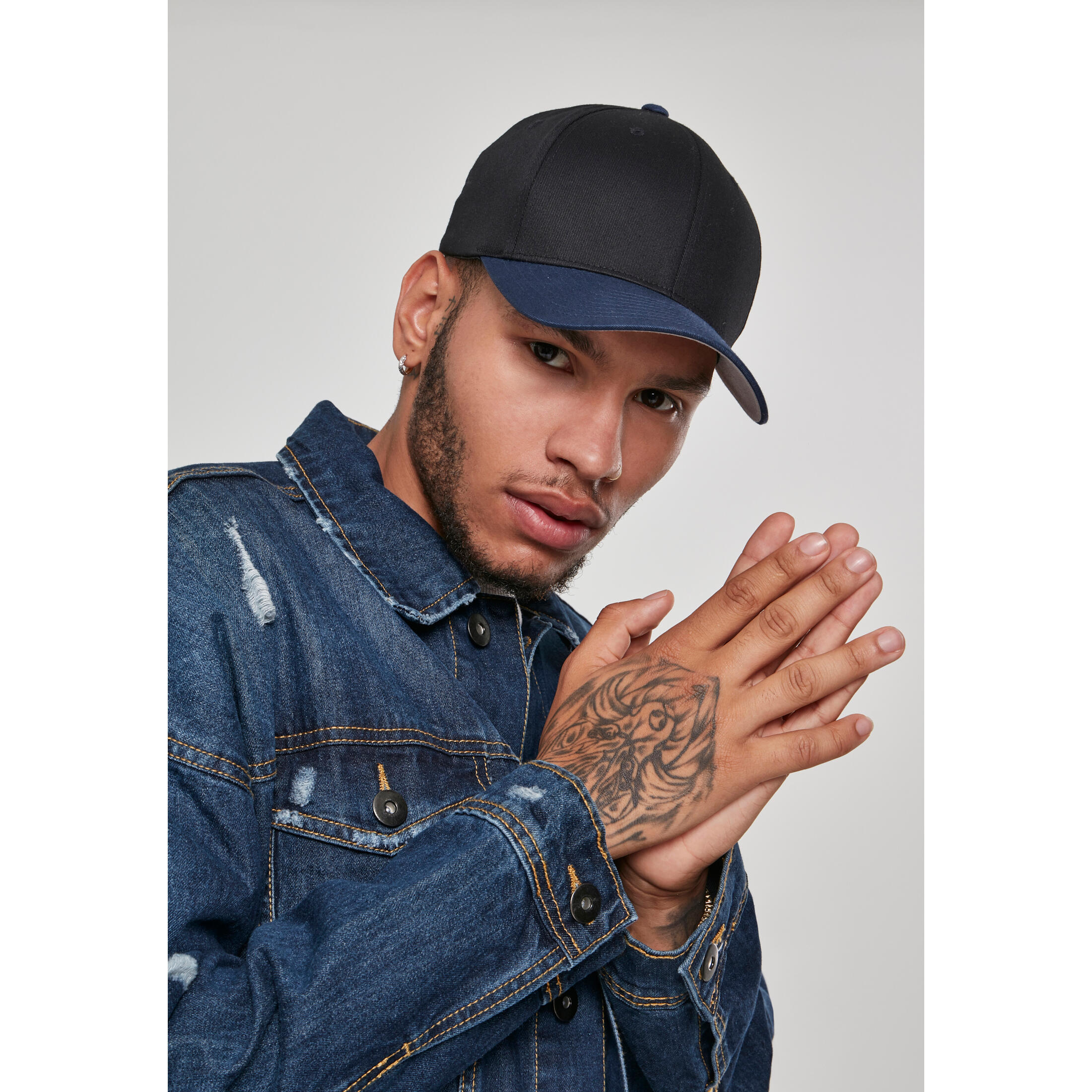 Cap Flexfit wooly combed 2-tone 7/7