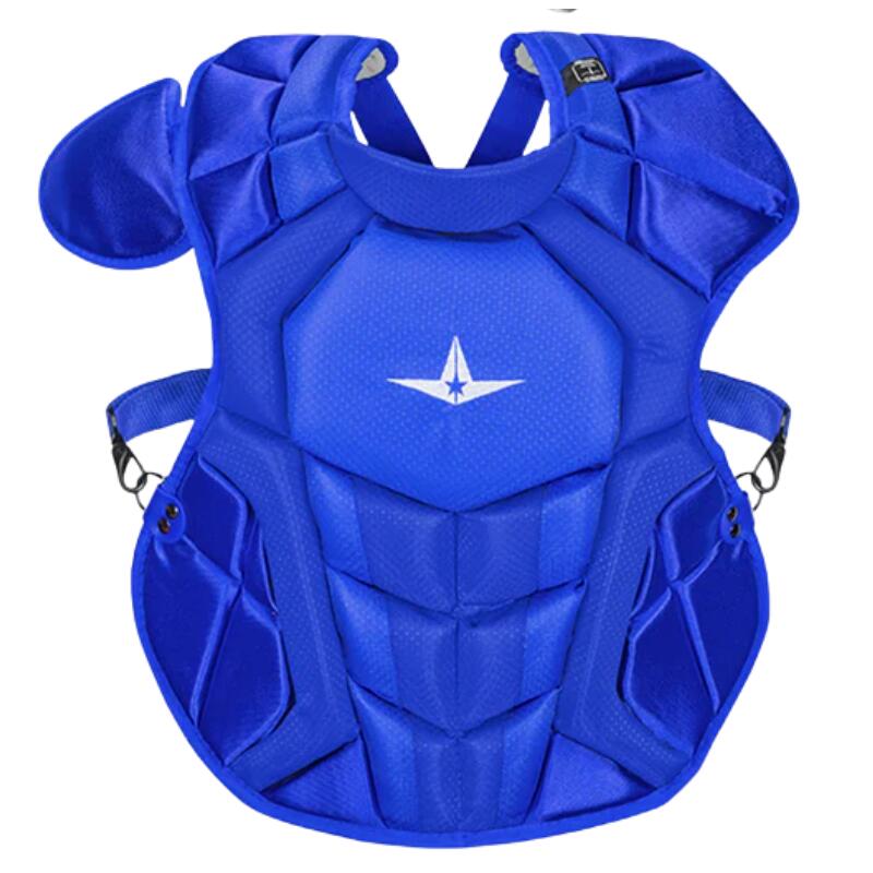 All Star CKCC1216S7XS Solid Catcher's Kit 12-16  Youth Royal Baseball/Softball 3/5