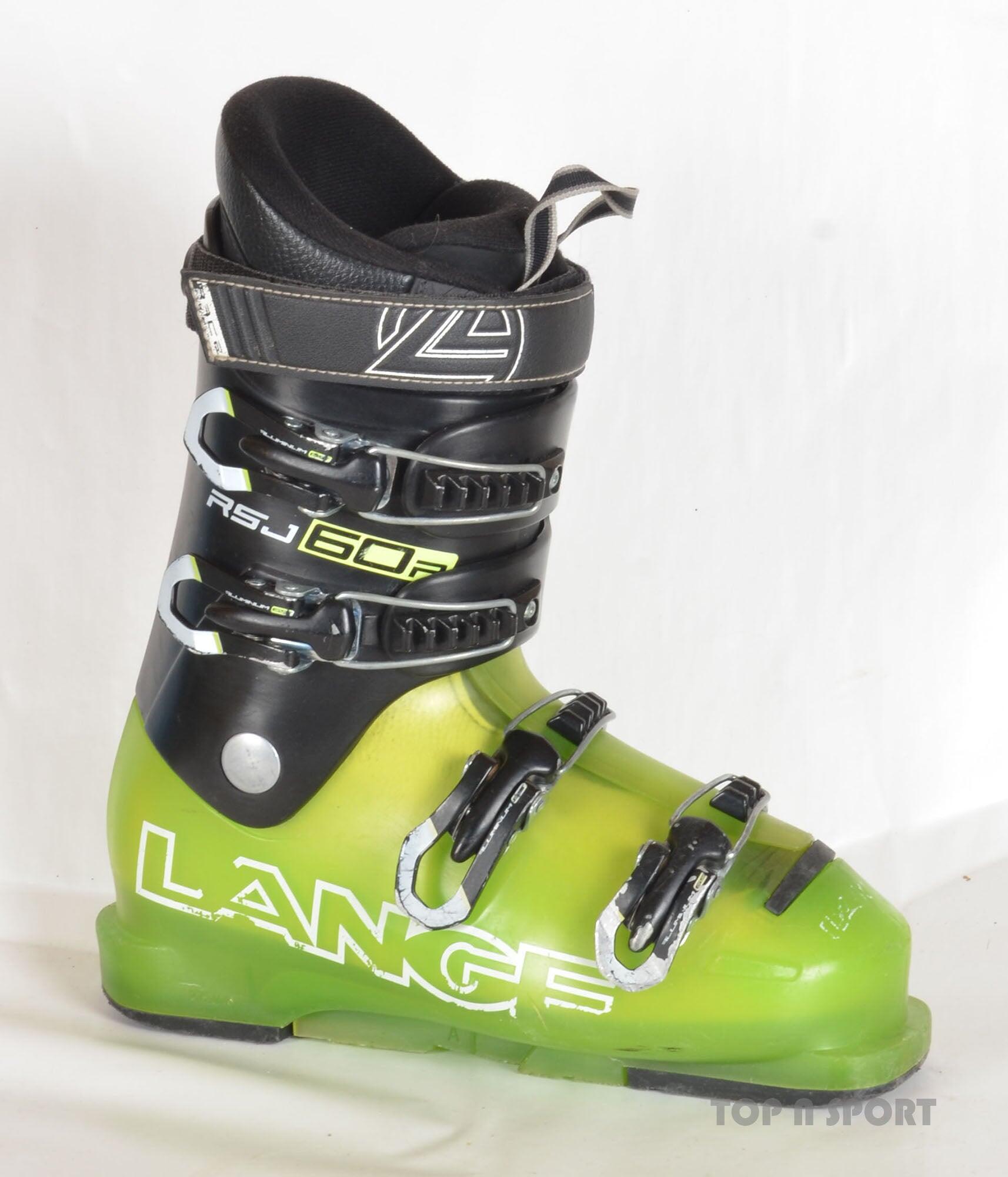 LANGE Lange RSJ 60 R green/blk - chaussures de ski d'occasion Junior