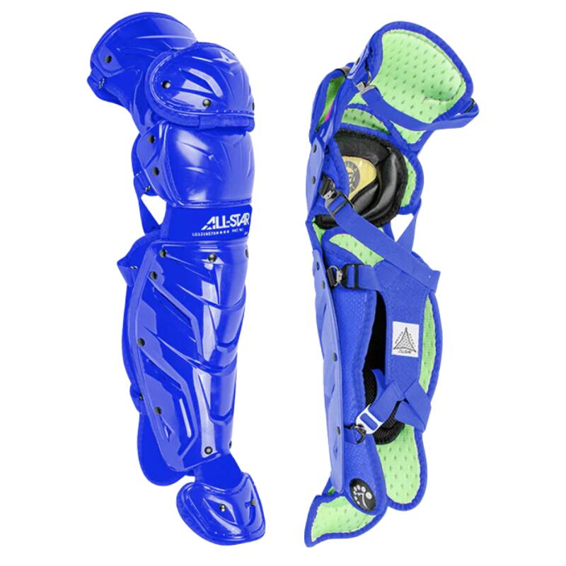 All Star CKCC1216S7XS Solid Catcher's Kit 12-16  Youth Royal Baseball/Softball 4/5