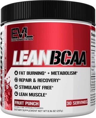 EVL NUTRITION EVL Nutrition LeanBCAA (30 serv) Blue Raz - Aminozuren - BCAA