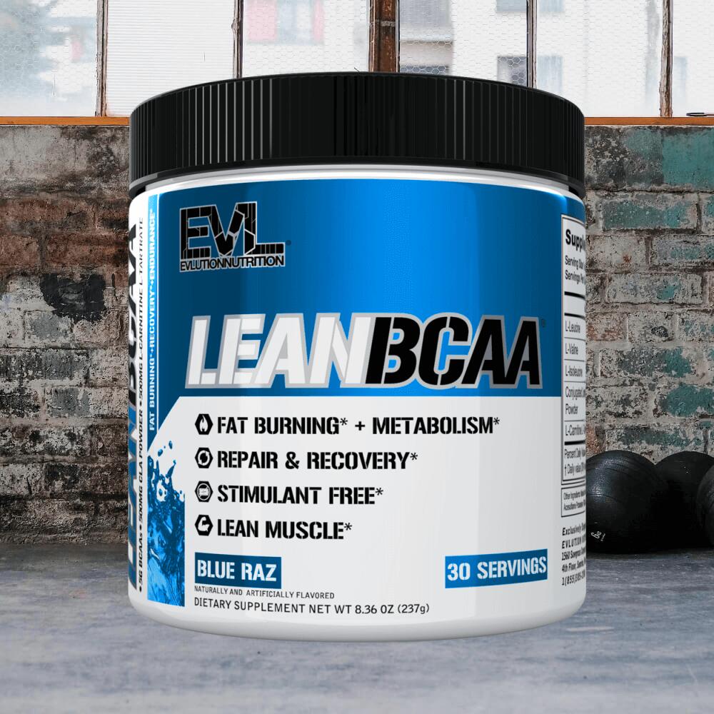 EVL Nutrition LeanBCAA (30 serv) Blue Raz - Acides aminés - BCAA 4/4