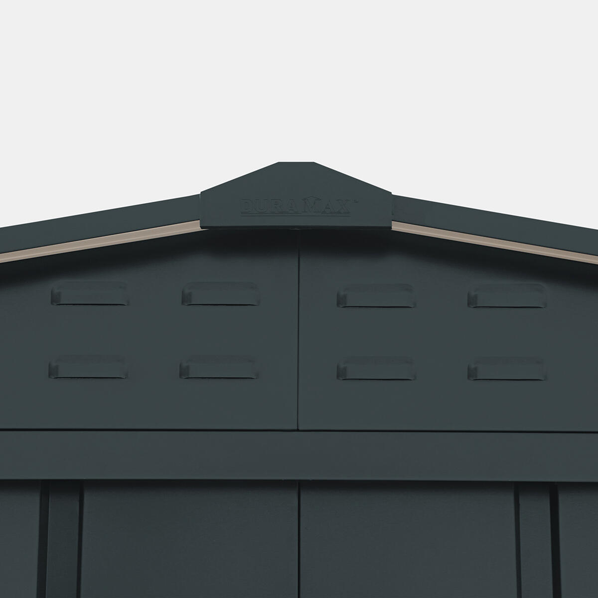 Caseta jardín Top Atenea 6×4 metal gris antracita 7/7