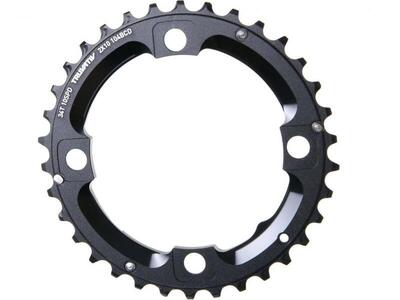 Sram kettingblad 34z 2x10 lk 104 zwart med pin