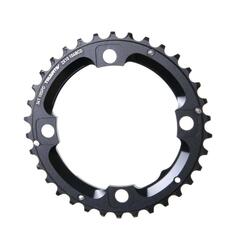 TRUVATIV plateau VTT 34 dents, aluminium 4 branches, BCD 104, avec vis