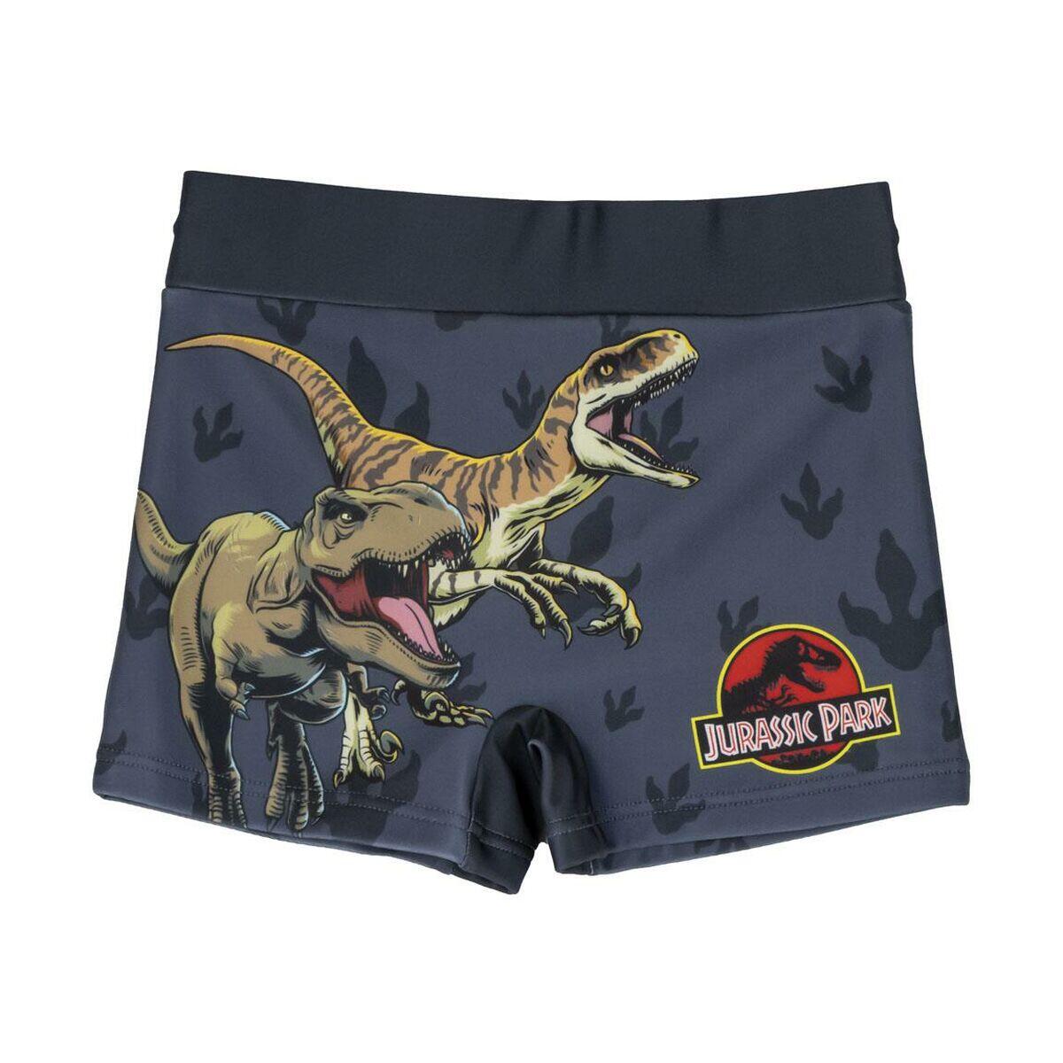 Bañador Boxer Para Niños Jurassic Park Gris oscuro 1/3