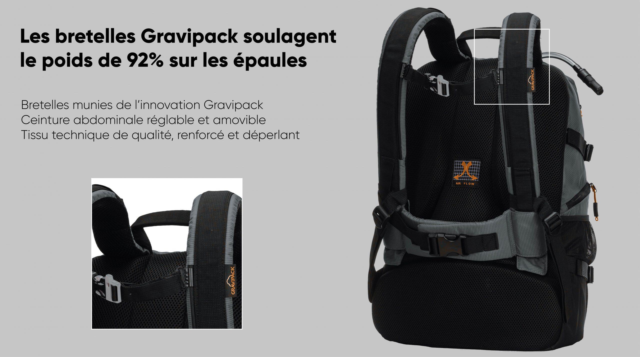 Sac à dos randonnée - Hiking 33 - Allège la charge de 92% 5/5