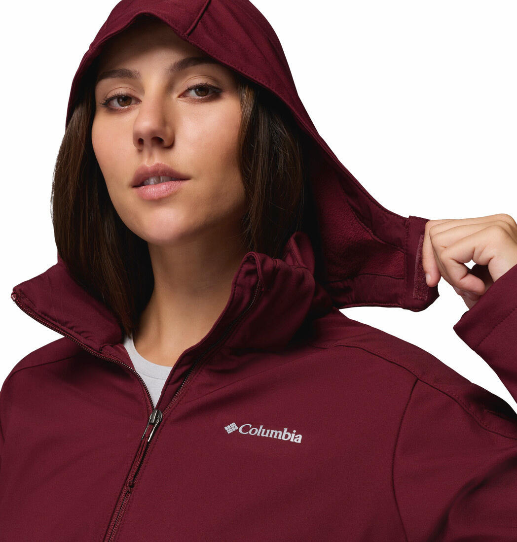 Jas bergwandelen Dames Cascade Ridge™ II Jacket - rood 4/8