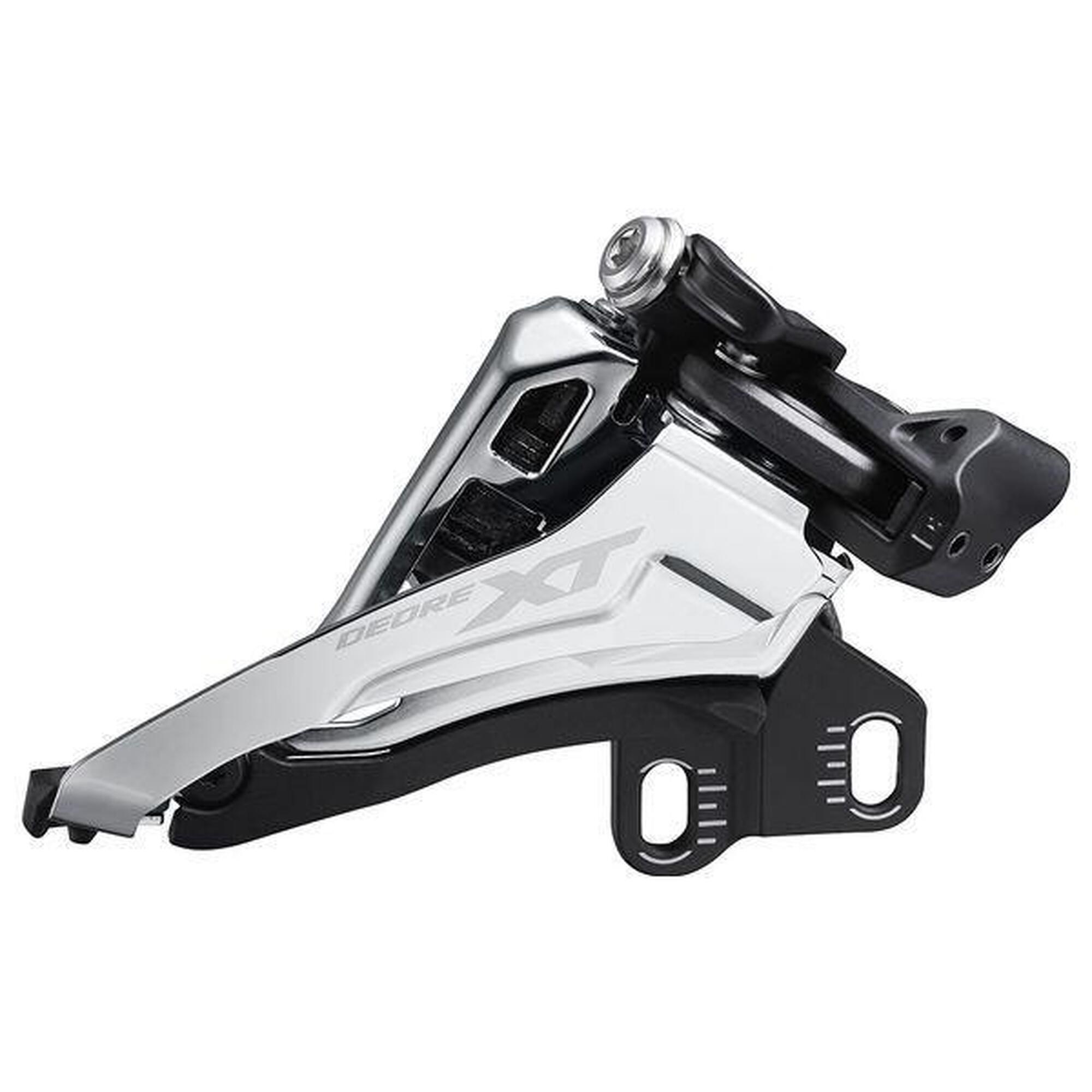 Shimano - Dérailleur Avant Deore Xt Fd-m8100-e6 2x12 Vitesses - Dérailleur - No Size - Decathlon