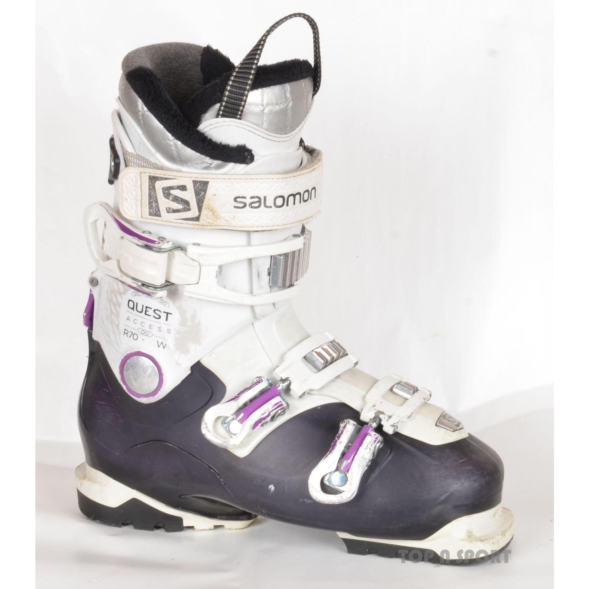 Salomon - Salomon Quest Access R70 Wmn - Chaussures De Ski D'Occasion Femme - Chaussures De Ski - Multicolore - 23,5 Cm - Decathlon
