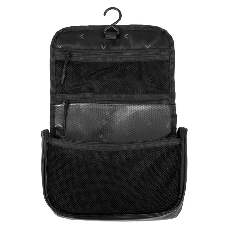 Veltra Travel Toiletry Bag Pouch with Hanging Hook - Black