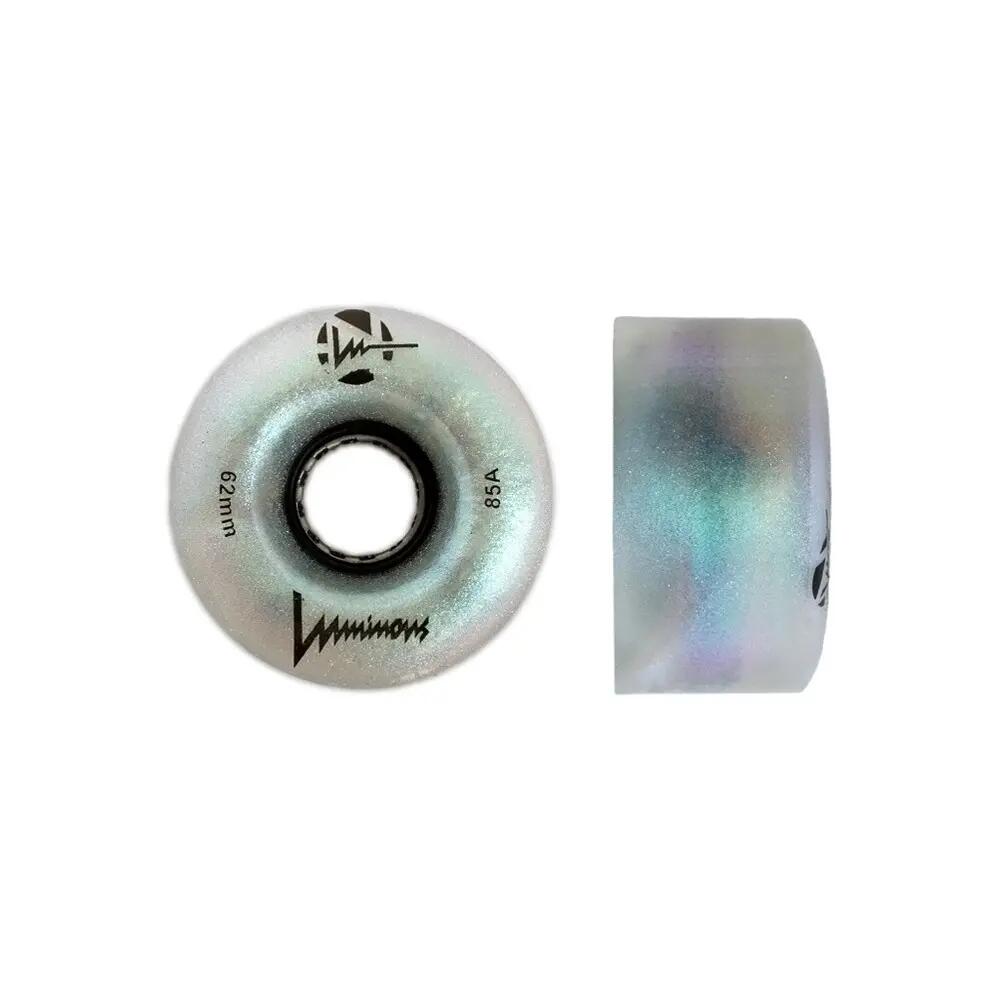 LUMINOUS Roue Quad 62mm / 85A Noir Perle [x4] 2/3