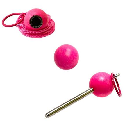 Bouleset couleur noir - 1 boule aimantée - 1 traceur de terrain - 1 cochonnet