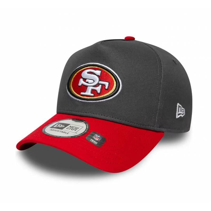 Casquette NFL San Francisco 49ers New Era E-Frame 9FORTY Gris 1/5