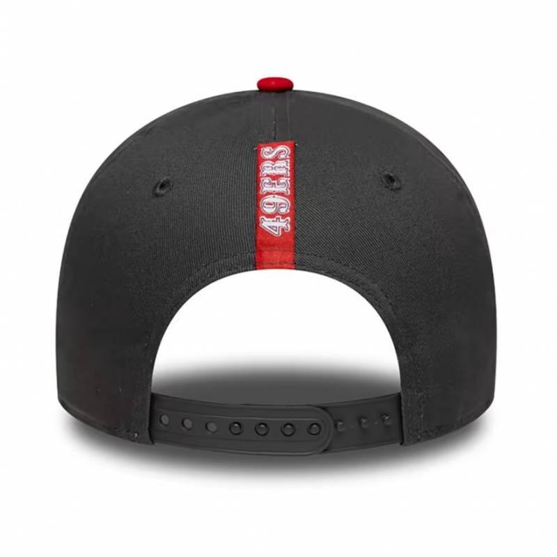 Casquette NFL San Francisco 49ers New Era E-Frame 9FORTY Gris 2/5