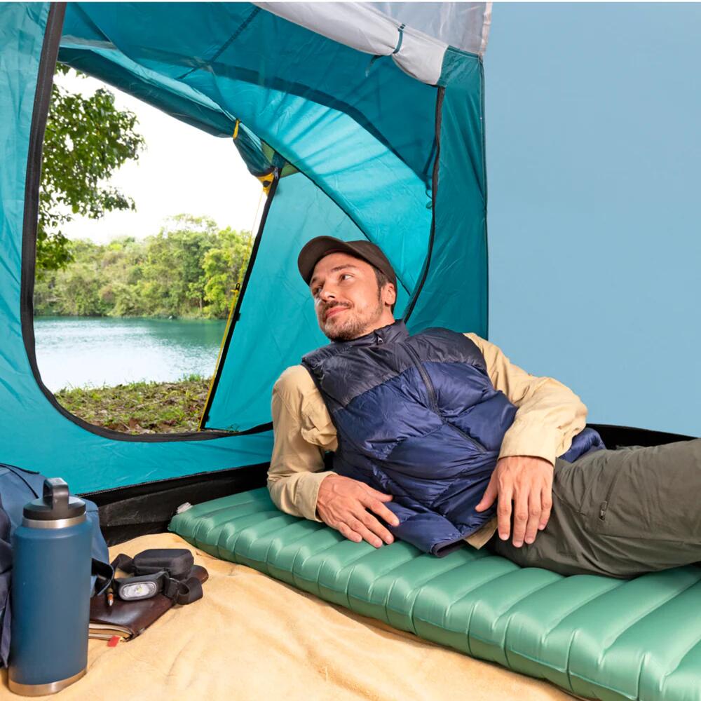 Isomatte Luftbett Camping Bett Matratze mit R-Wert 2,9 nur 798 g 6/7