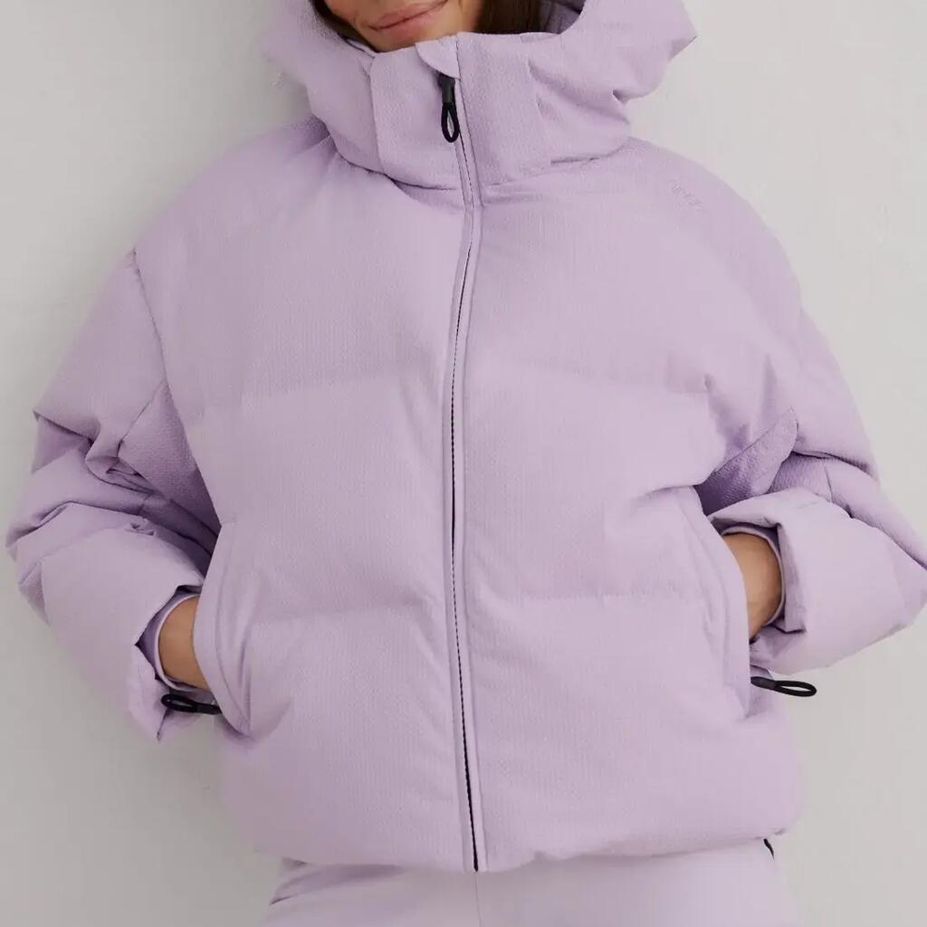 Women's Ski Jacket Puffer Down-Insulated 700 Fill Cortina Purple