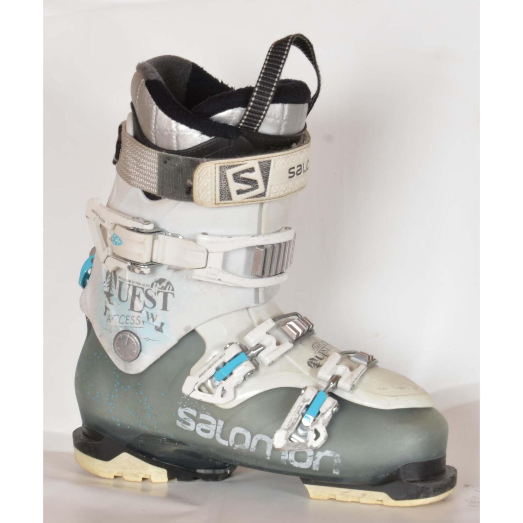 Salomon - Salomon Quest Access R70 W Blue - Chaussures De Ski D'Occasion Femme - Chaussures De Ski - Multicolore - 23,5 Cm - Decathlon