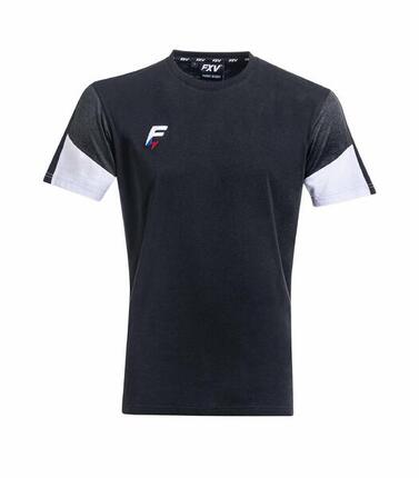 TEE-SHIRT DE RUGBY CHISTERA Force XV noir