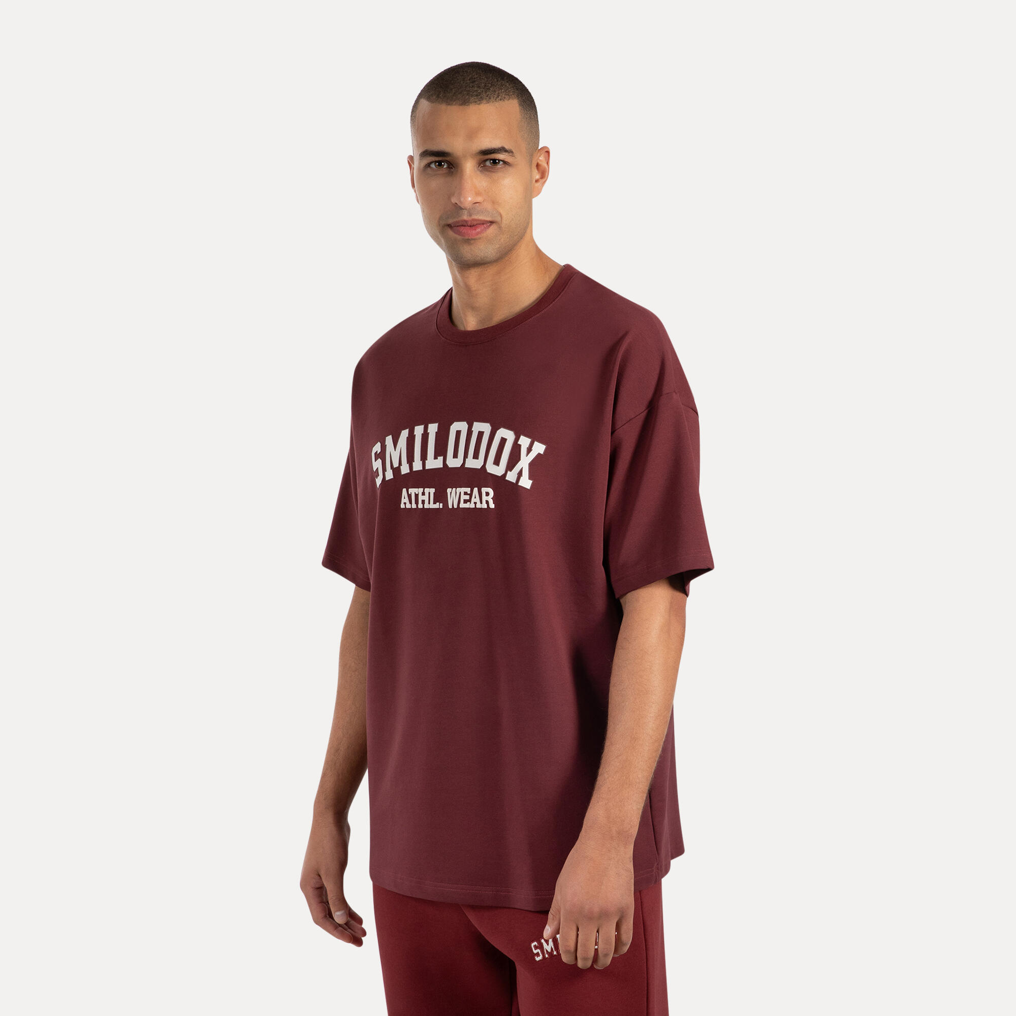 Herren T-Shirt Kayson Bordeaux 2/5