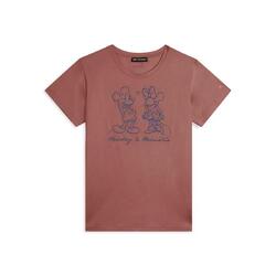T-shirt pour femmes avec imprimé Disney et paillettes