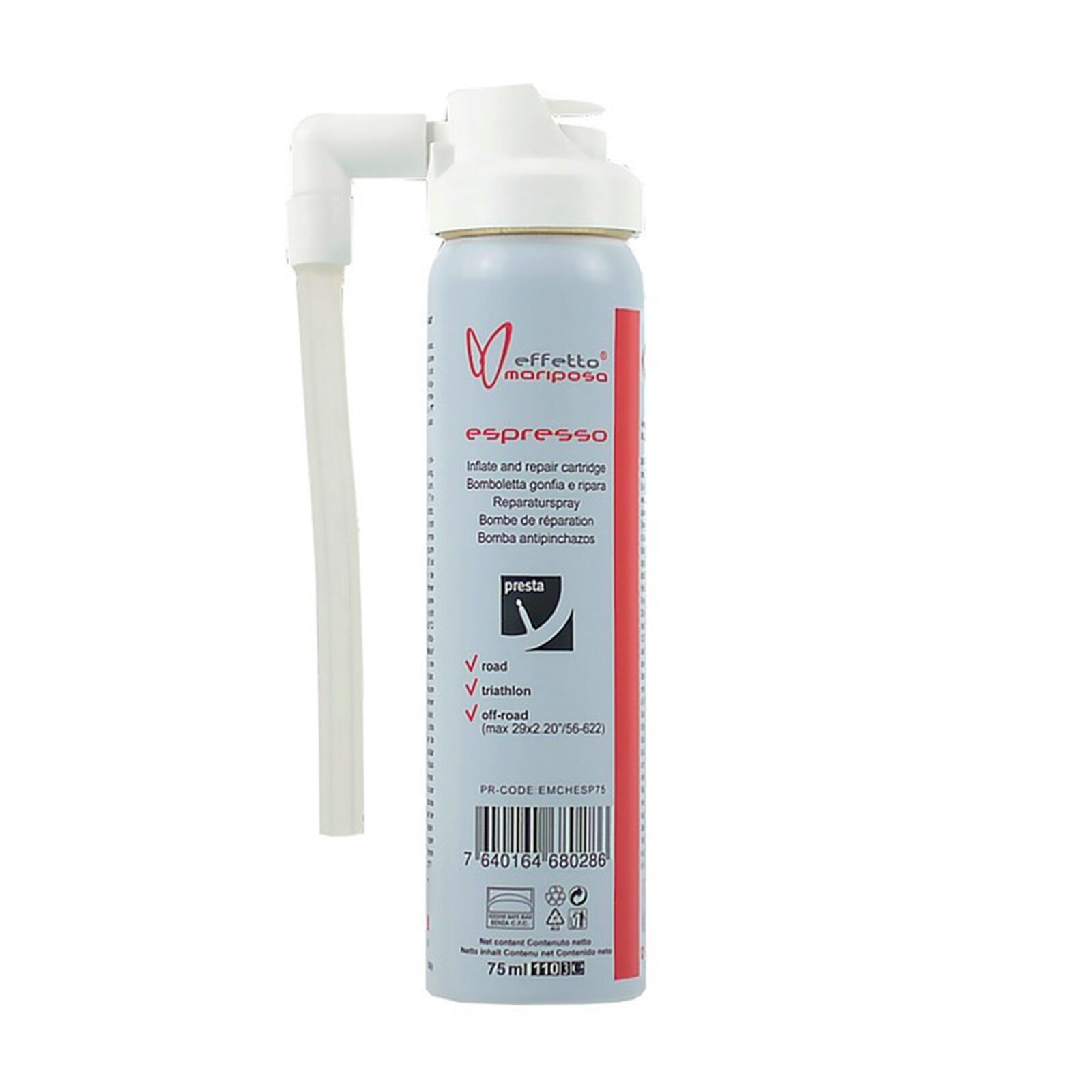 Effetto Mariposa - Bombe Anti-crevaison Effetto Mariposa Espresso 75 Ml - Kit D'Entretien - No Size - Decathlon