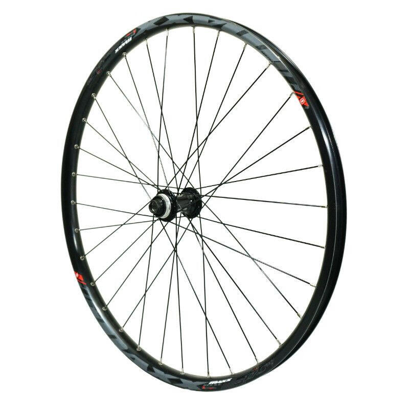Velox - Roue De Vélo Vtt Disc Avant (tubeless Et Tubetype) Pour Axe Traversant 15-100 Ve - Roue - Noir - Decathlon