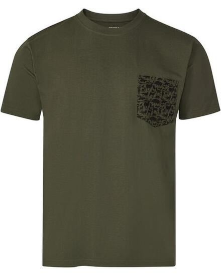 T-Shirt Brusttasche Waldtiere