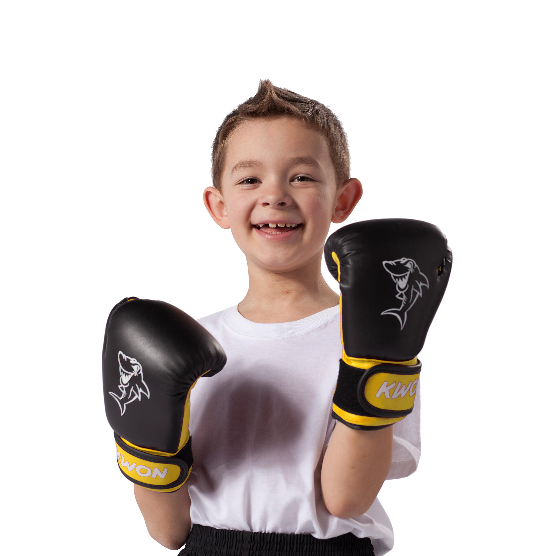 Guanti da boxe per bambini Kwon Mini Shark 3/4