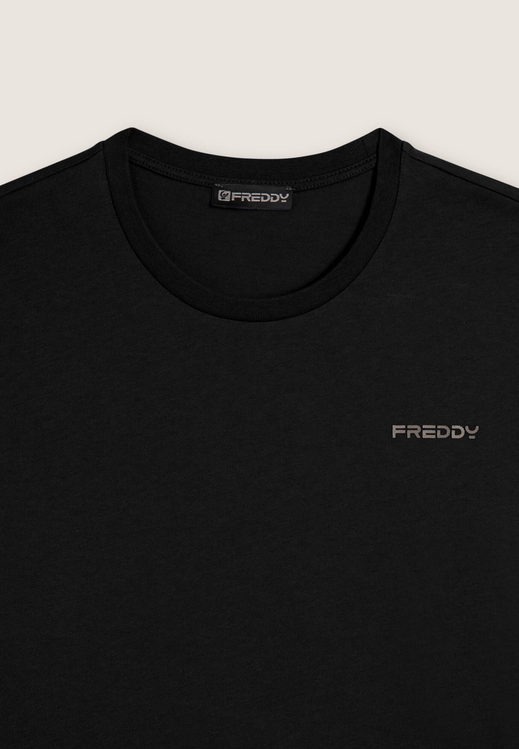 T-shirt à manches longues en coton avec logo sur le cœur 3/3