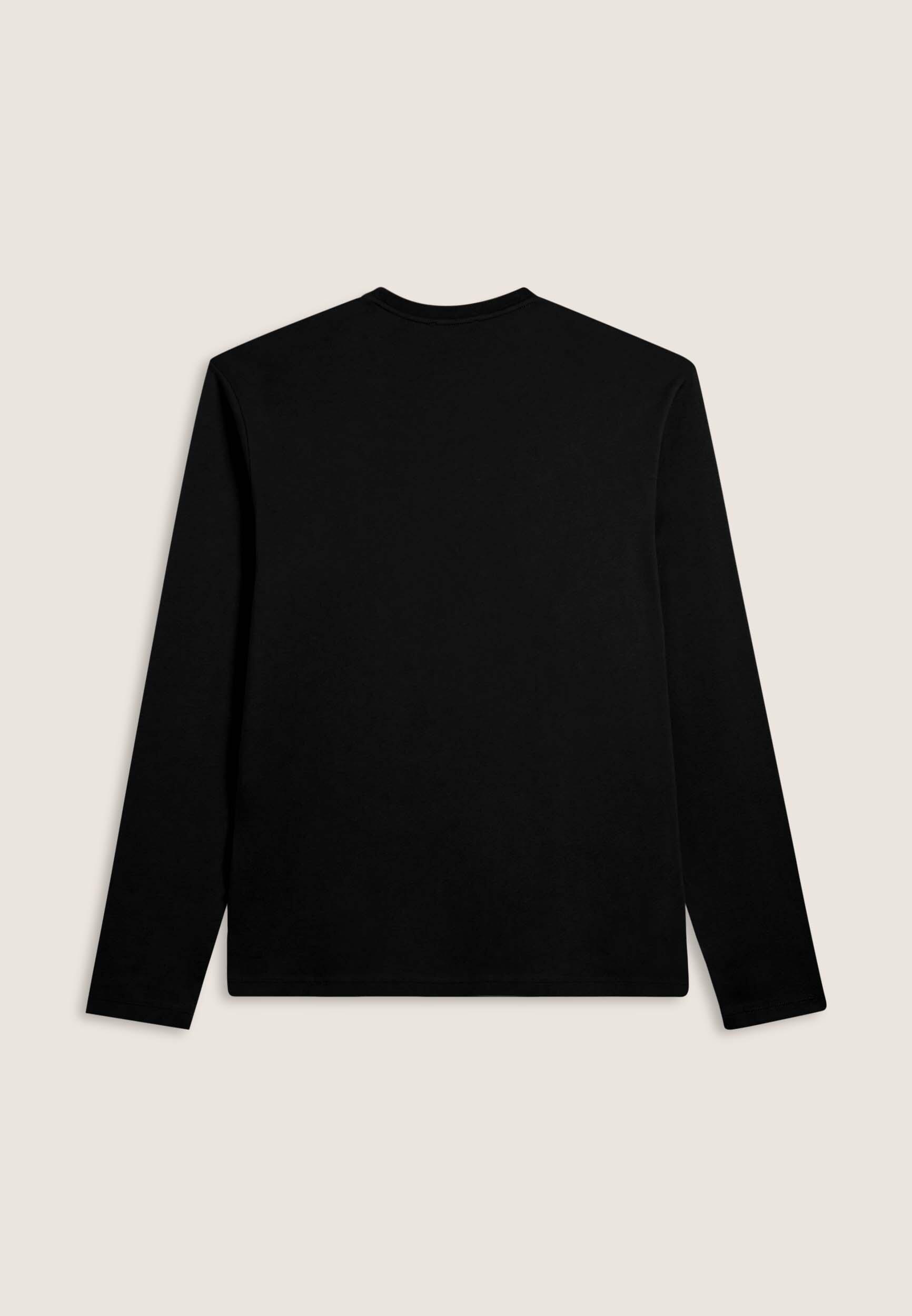 T-shirt à manches longues en coton avec logo sur le cœur 2/3