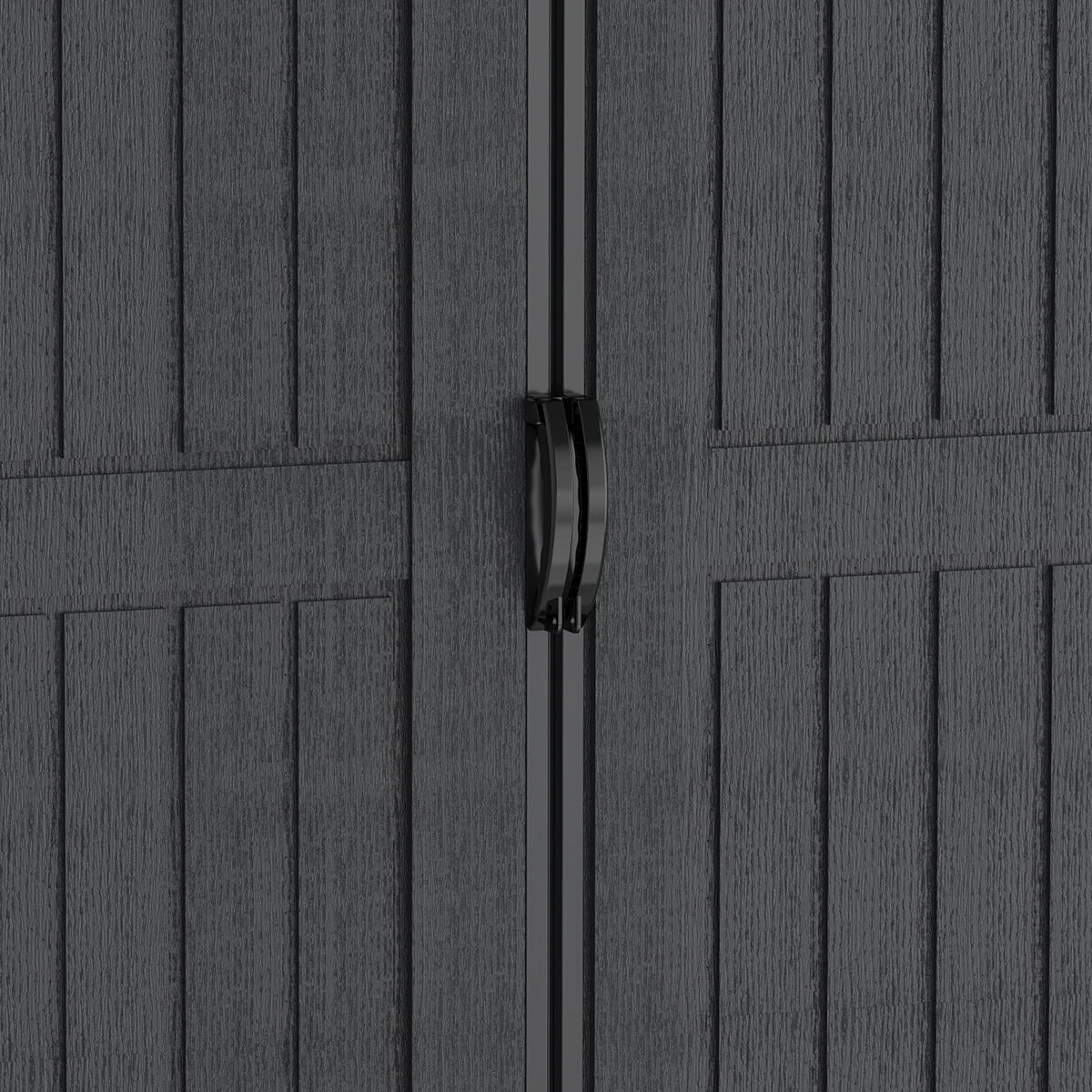 Caseta jardín Apex Pro Plus 15×8 PVC gris claro/oscuro 7/7