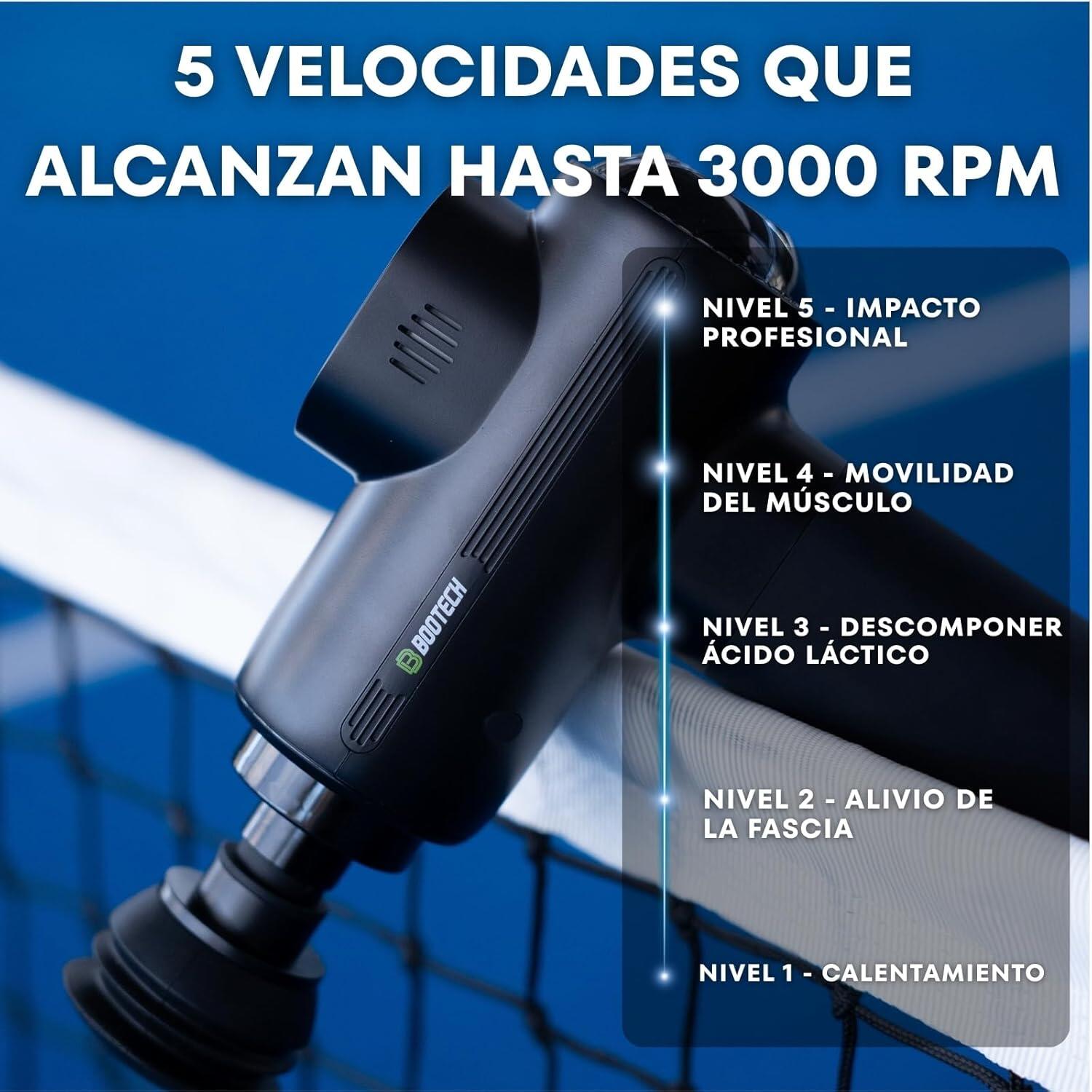 Pistolet de massage Bootech BG-CORE 4/7