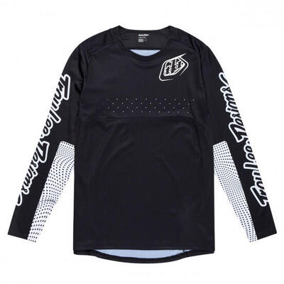 Troy lee designs sprint trui met lange mouwen zwart/wit