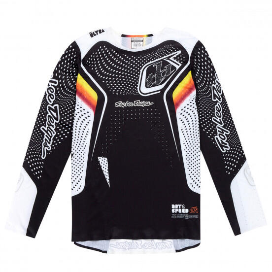 Jersey TROY LEE Sprint Ultra Optic Black 1/3