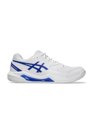 Tennis Padelschuhe Herren - ASICS Gel Dedicate 8 PADEL - White/Dark Cobalt