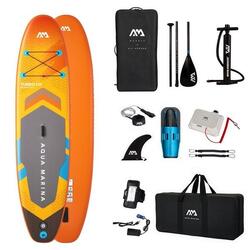 Paddle gonflable aqua marina amgo Turbo 10.10 avec propulsion autonome bluedrive
