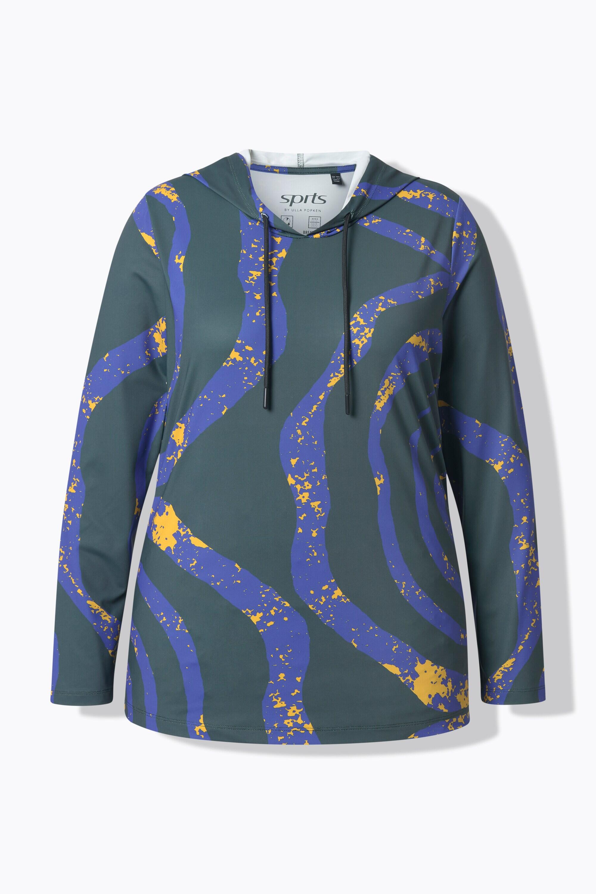 Femme T-shirt technique slim à manches longues et capuche protection LSP 50+ 6/6