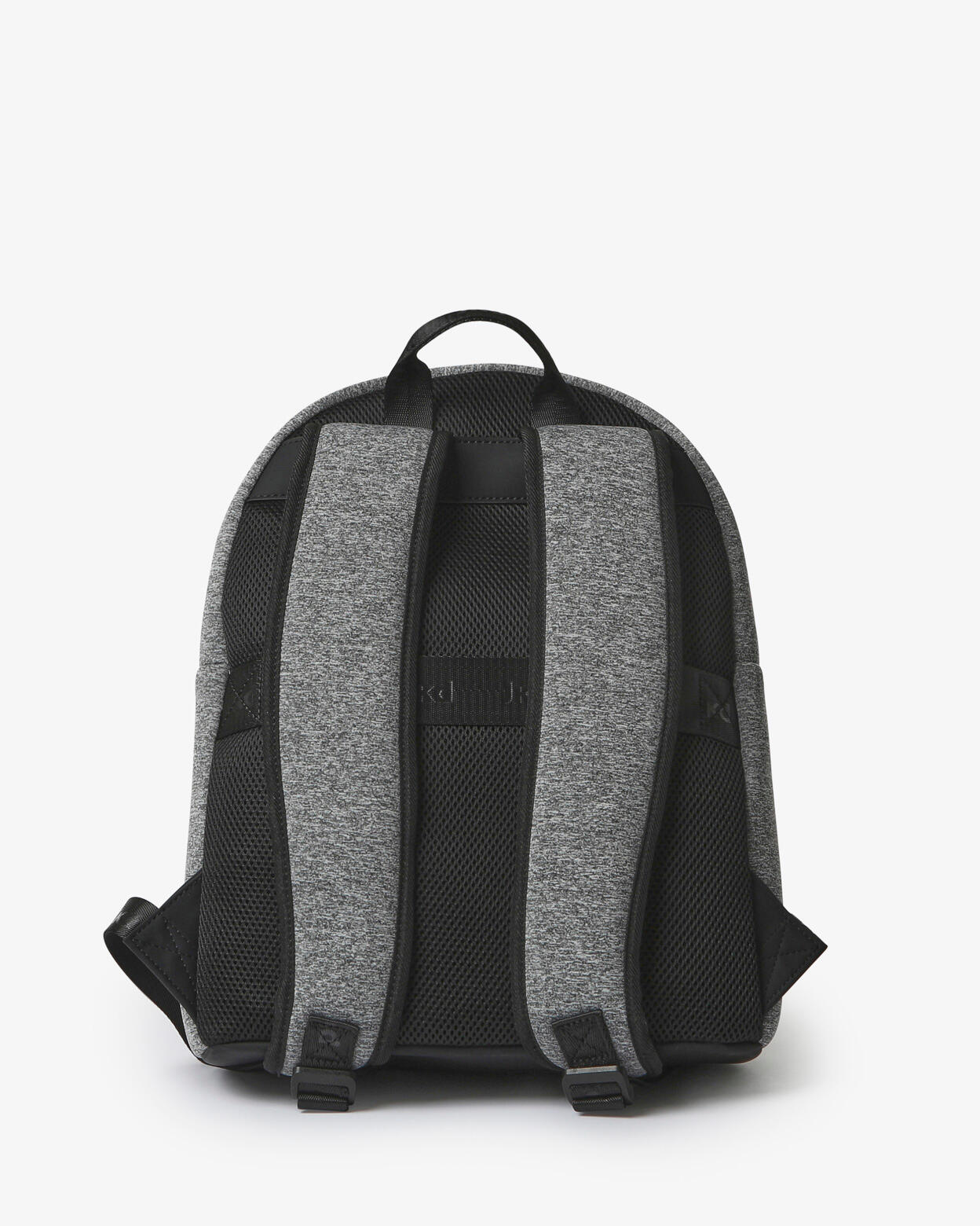 Sac de fitness synthétique gris mélangé pour homme et femme 3/4
