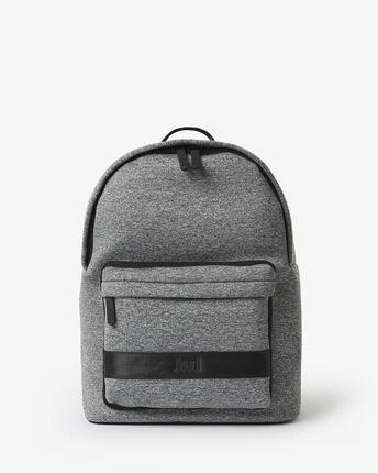 Sac de fitness synthétique gris mélangé pour homme et femme