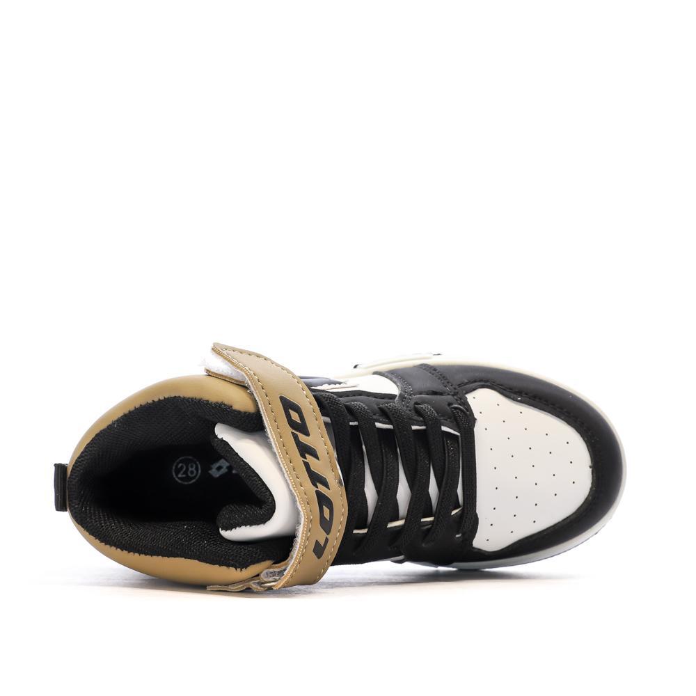 Zapatillas Lotto Ravenne Blancas y Negras para Niño 4/7