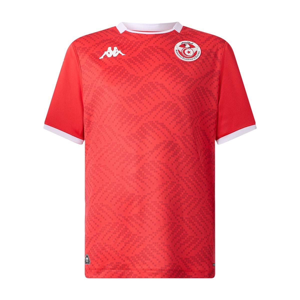 KAPPA Tunisia Home Shirt Kombat 2025/26