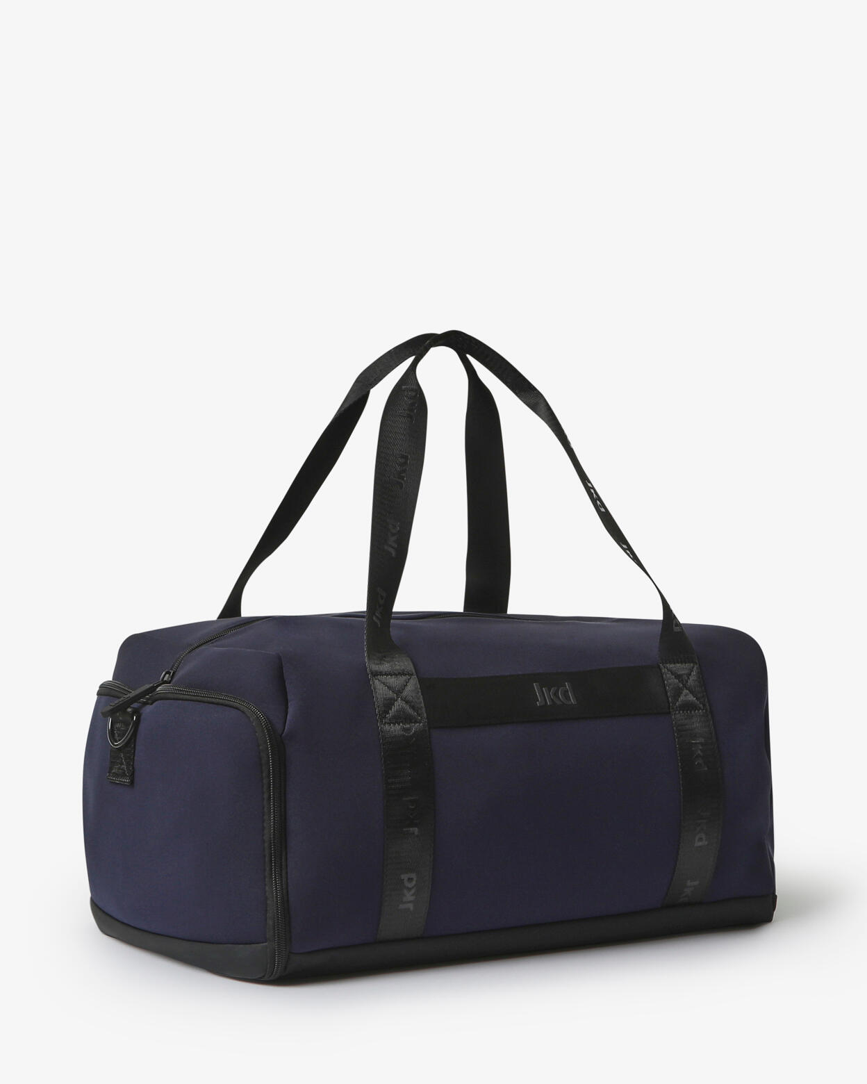 Marineblaue Fitnesstasche aus Synthetik für Damen und Herren 2/4