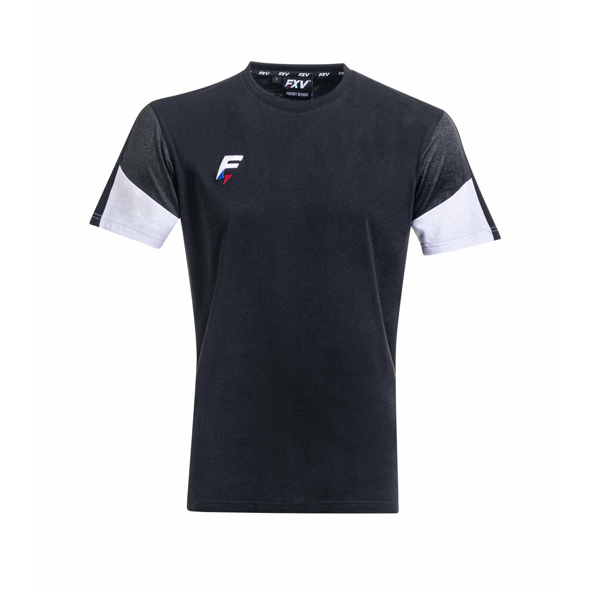 Force Xv - Tee-shirt De Rugby Chistera Force Xv Noir - T-shirt Manches Courtes - Noir - Decathlon